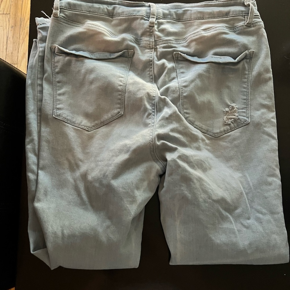 High waisted Blue jeans